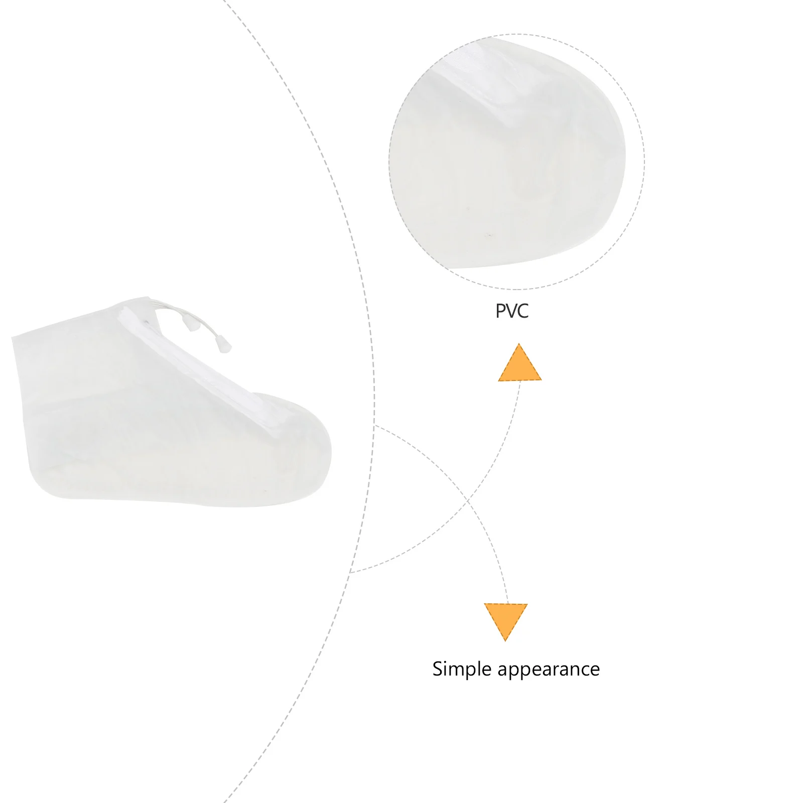 

PVC Rainproof Shoes Cover Anti skid Overshoes Thickened Sole Outdoor Walking Camping Fishing Mud Snow Protection Boot Protector