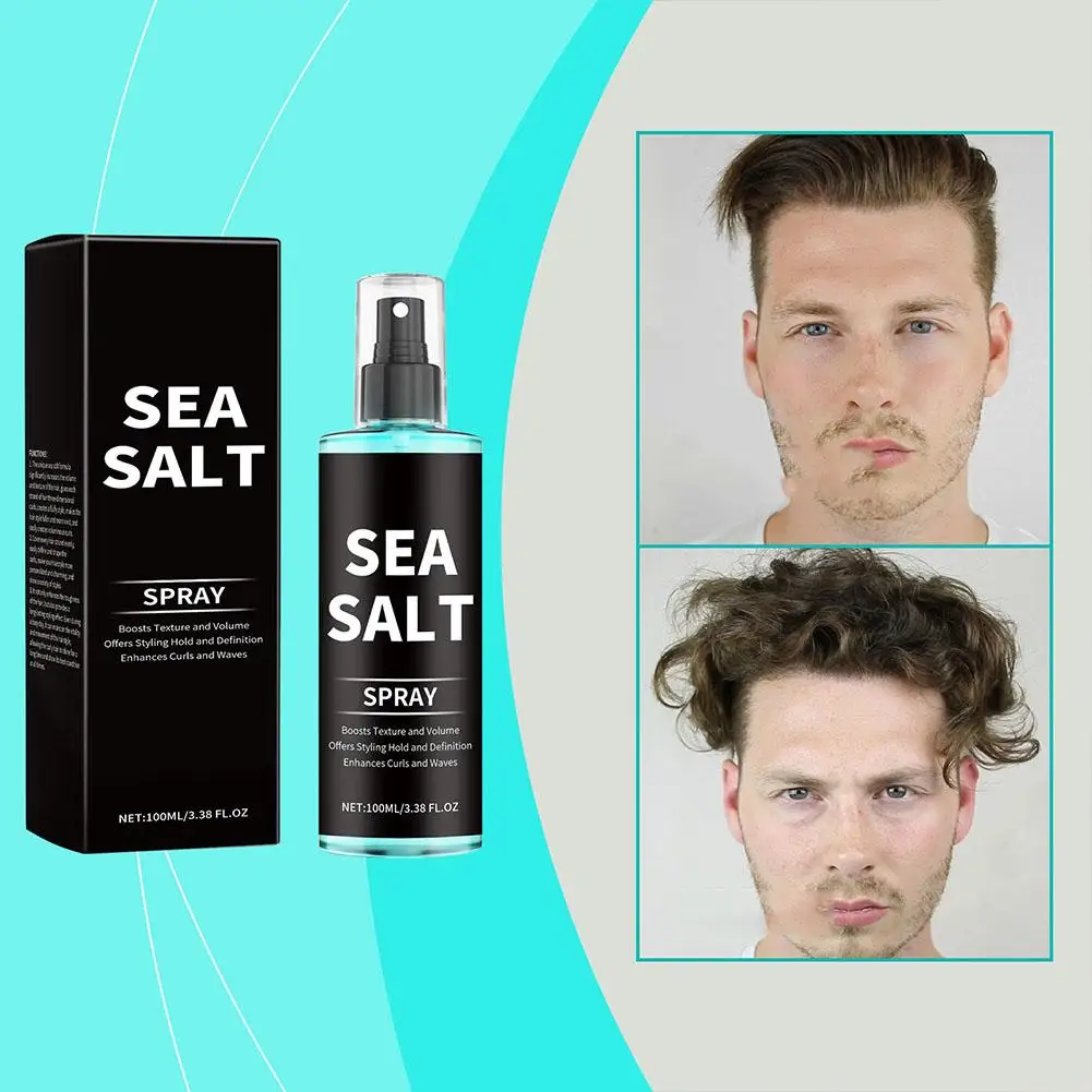 Sea Salt Hair Styling Spray Improving Thickening Strong Non Oil Greasy Volumizing Holding Fluffy Reducing Hair Nourishing S I7Z3