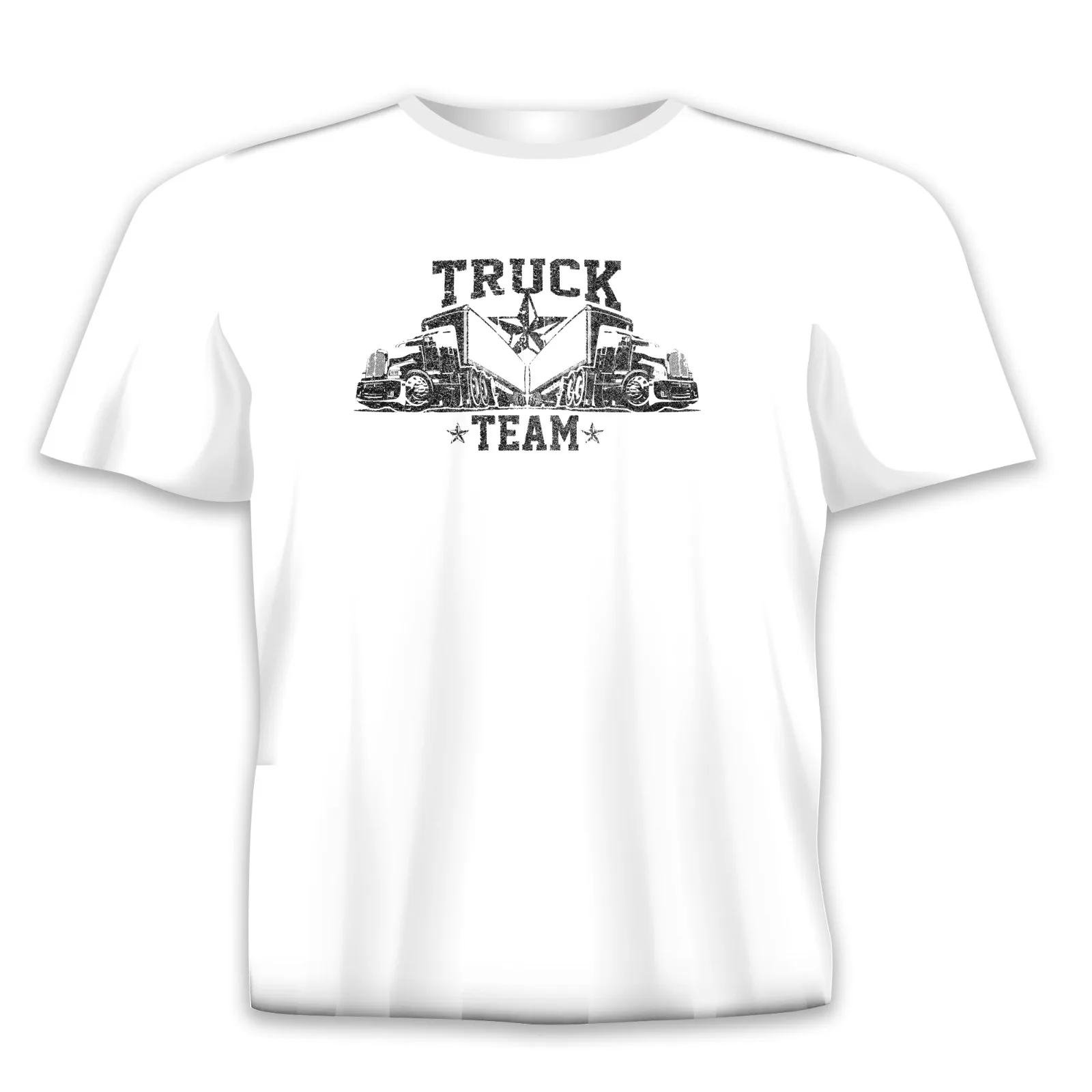 Truck Team Trucking Trucker HGV Lorry Driver Turbo V8 T Shirt