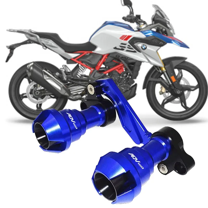 For  ADV150 ADV 150 accessories Front Fork Wheel Fall Axle Muffler Pipe Frame Protection Frame Slider Anti Crash Protector