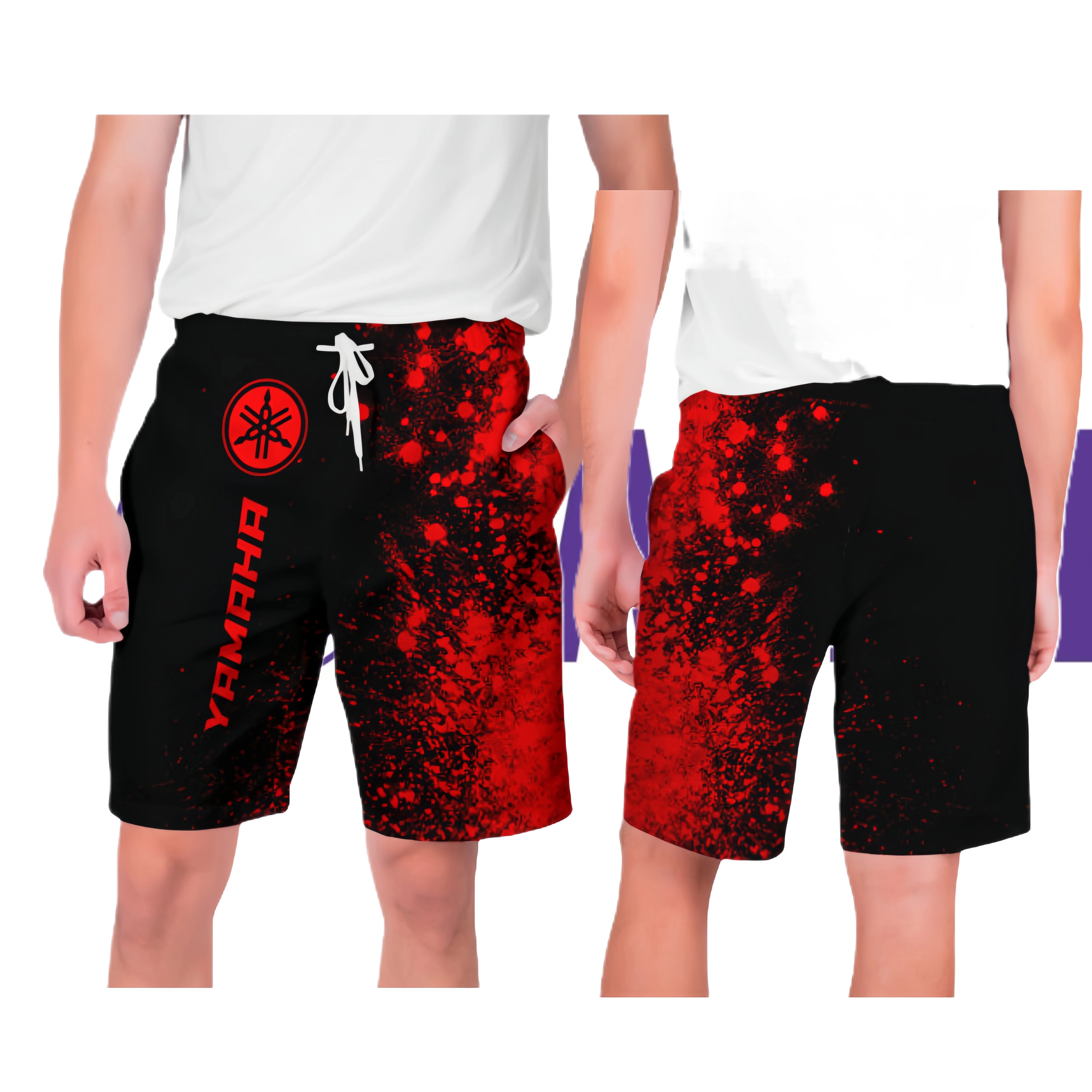 

25/26 Последние популярные шорты Yamaha для любителей мотоциклов, модные спортивные шорты, дышащие, быстросохнущие шорты для взрослых и детей