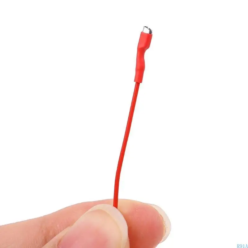 R91A 4pcs عالمي 50 مم خرطوشة فونو كابل الرؤوس الأسلاك للاصدة من 1.2-1.3 ملم دبابيس القرص الدوار