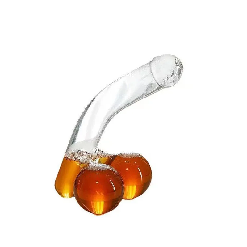 

Уникальный графин для виски, стеклянный диспенсер для красного вина, графин для шотландского виски, ручной графин для вина из дутого стекла, сексуальный домашний декор