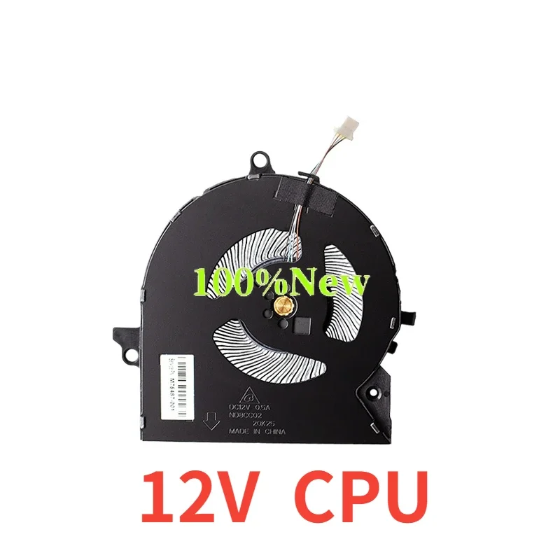 Imagem -05 - Ventilador Cpu para hp Omen Ventilador Gpu 16 b 16 c Tpn-q265 Q267 M75487001 M75488-001 M75483-001 M75485-001