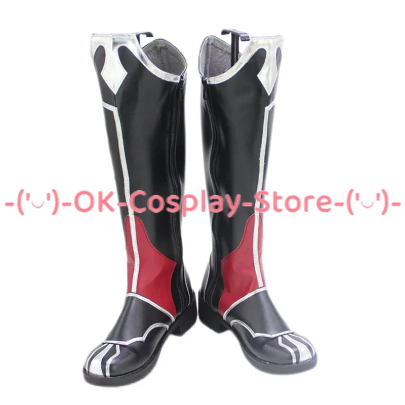 S13 cosplay schoenen Halloween carnaval laarzen cosplay prop PU lederen schoenen op maat gemaakt