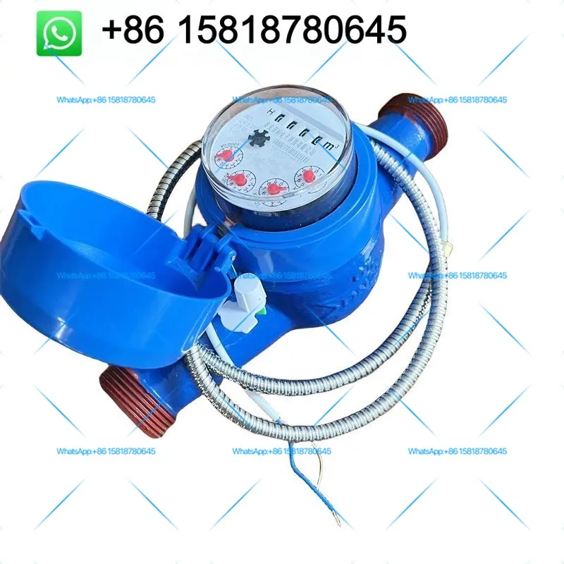 Photoelectric direct reading (valve-controlled) water meter, multiple interfaces and standard protocol docking