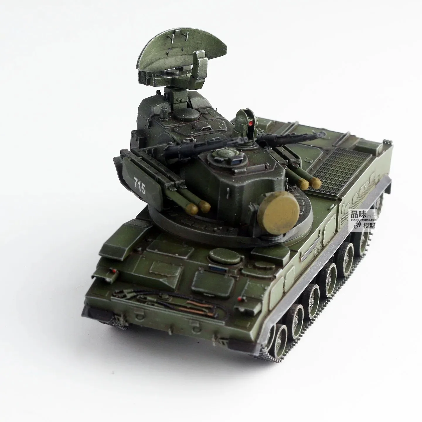 AM 1/72 Russian 2S6M1 Tunguska Self-Propelled Anti-Aircraft Gun 3D Printed Finished Model