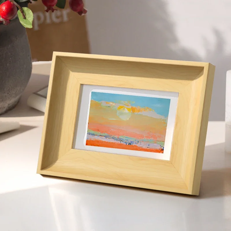 1 pcs  5/7/8/9/10 inc Art Picture Frame Retro American Style Wall Hanging Wide Border Resin Photo Frame For Wedding Table Post