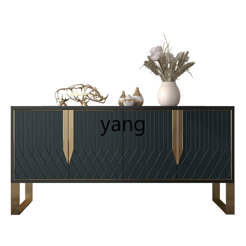 

LH light luxury dining side tea cabinet modern simple entry living room locker