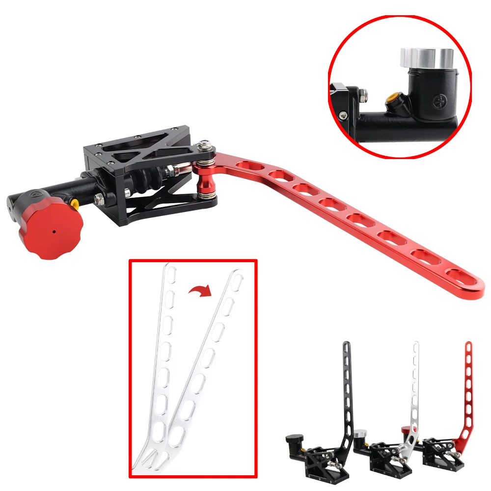 

Pull back brake Long-handle Drift Brake Vertical Handbrake Drift Hydraulic Handbrake With Master Cylinder For Universal Car