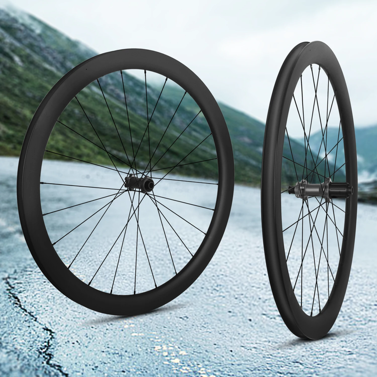 

Карбоновая колесная пара RUJIXU 700c, сверхлегкая колесная пара, толстый обод, карбоновый дорожный дисковый тормоз, колесо с храповым механизмом, ступица, опора 2015, спицы