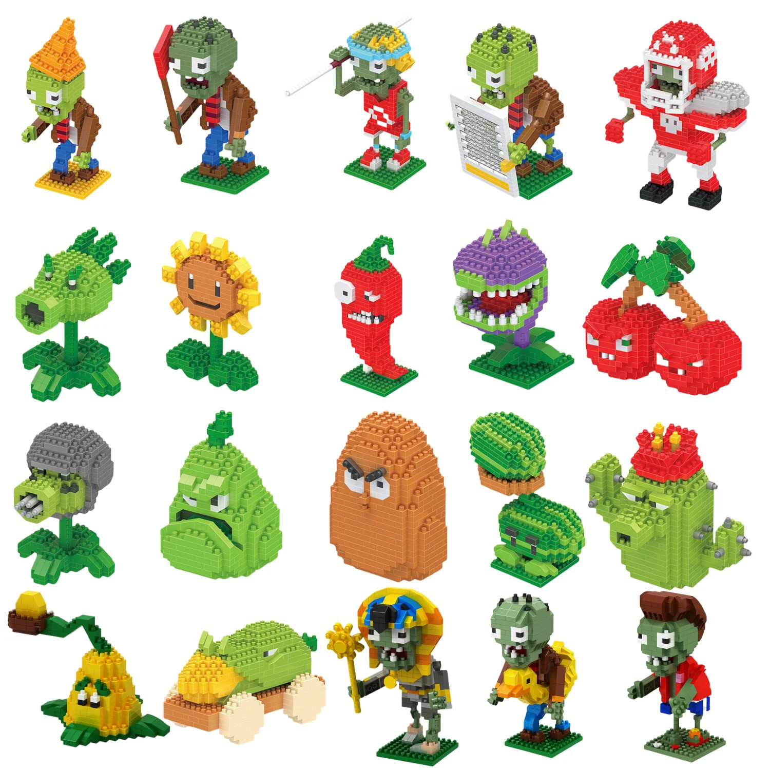 Niedliche Partikel-Bausteine Spielzeug Bausteine Montagespielzeug Geburtstagsgeschenke Halloween Weihnachten