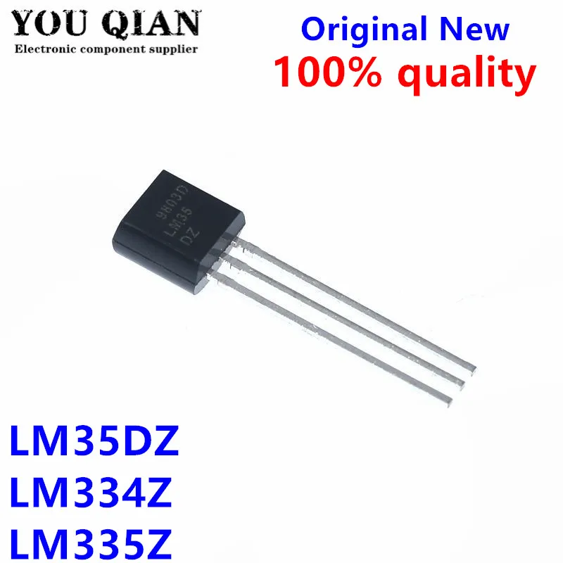 10pcs LM35DZ TO-92 LM35 TO92 LM35D LM334Z LM334 LM335Z LM335 Precision Temperature Sensor IC