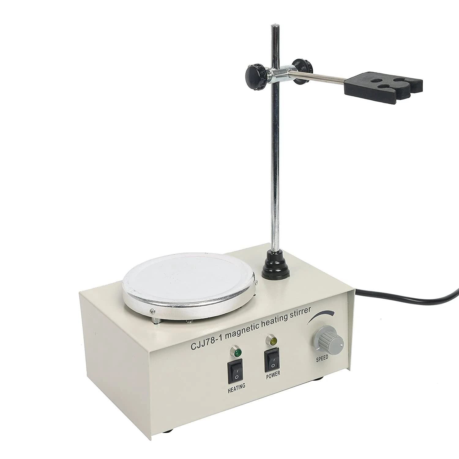 Agitador magnético de calefacción de 220V, máquina mezcladora de laboratorio, placa calefactora 78-1, agitador magnético de laboratorio para agitar 1000Ml, enchufe europeo F