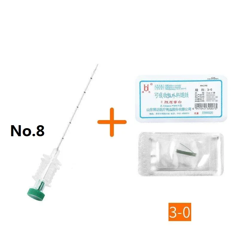 10 pacotes de acupuntura beleza massagem catgut absorvente 0/2-0/3-0/4-0 colágeno catgut no.7 no.8 no.9 no.11 no.12 agulha de costura