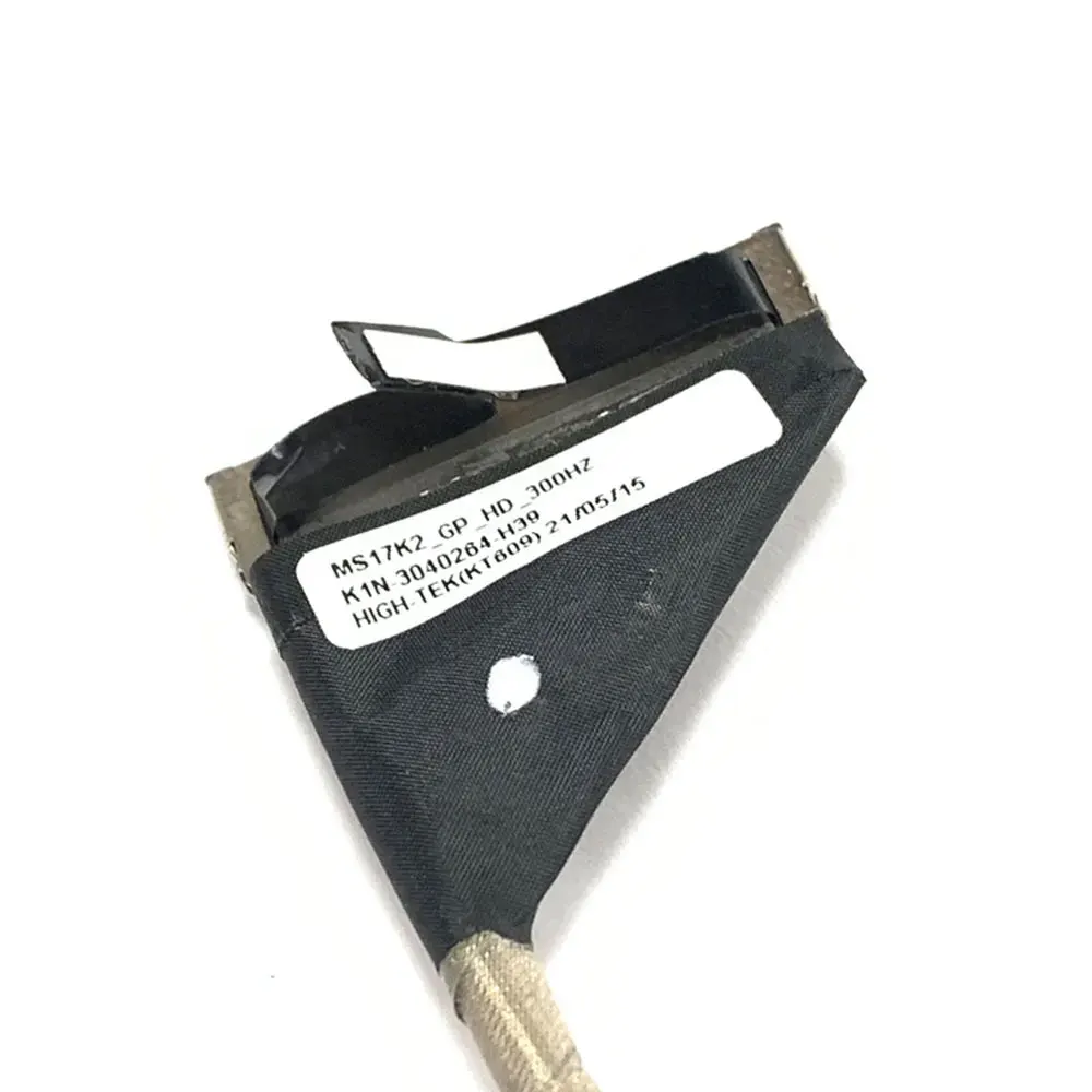 For MSI GE76 GP76 MS17K1 MS17K2 MS17K3 MS17K4 Laptop Video Screen LCD LED Display Ribbon Camera Flex Cable K1N-3040246-H39