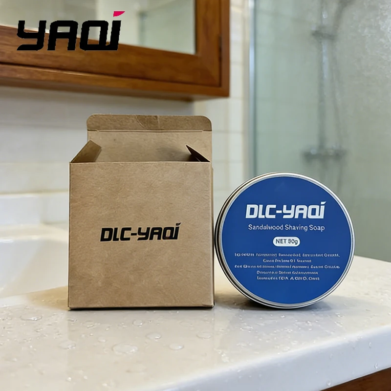 

2026 Yaqi Men's Shaving Soap 80g Provide Comfortable Experience Shaving Grooming Essential Companion For Male