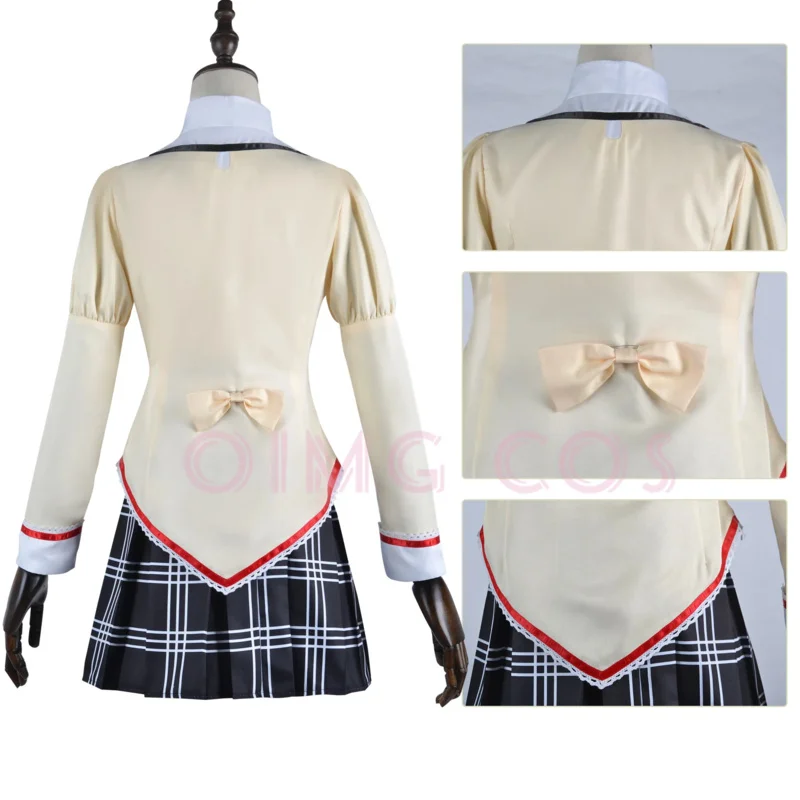 Kaname madoka akemi homura cosplay traje uniforme escolar puella magi madoka magica adulto anime trajes de halloween feminino jogo