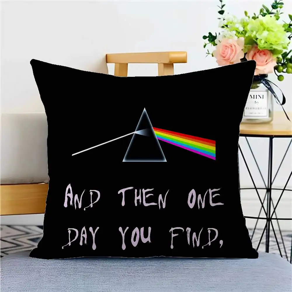 Band P-Pink F-Floyds Pillow Cover Design cushion Cover decor Holiday Decorati