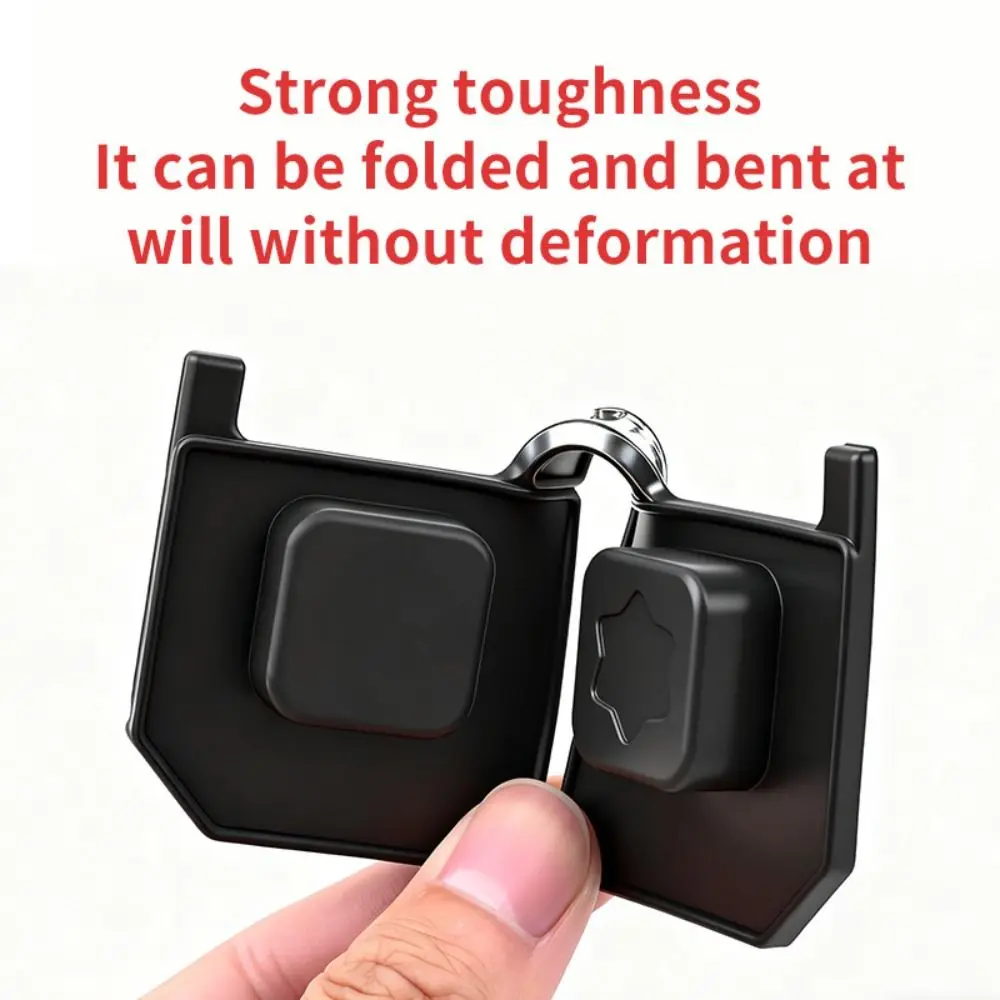 4pcs Silicone Car Door Latch Covers Soft Shock Absorption Door Lock Cover Universal Fit Car Door Cushion Vehicle Interior