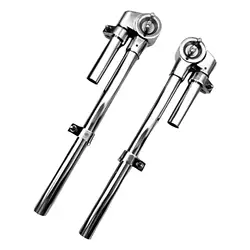 2Pcs Tom Drum Holder Stand for Tom Drum Percussion Instrument Replacement Accessories Tom Drum Spare Parts Hardware