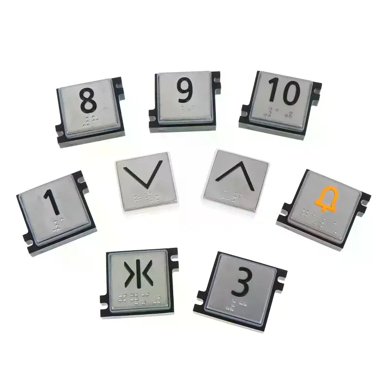 To Elevator Button 3600 5500 Numeral Key Direction Keys Without Button Board With Braille Applicable