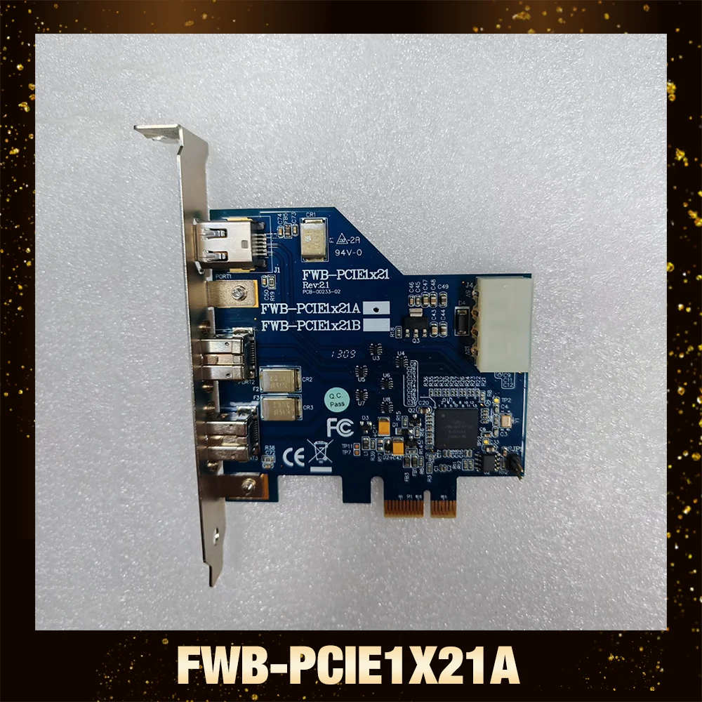 

Original For IOI FWB-PCIE1X21A 1394B 800M Industrial Vision Camera Capture Card