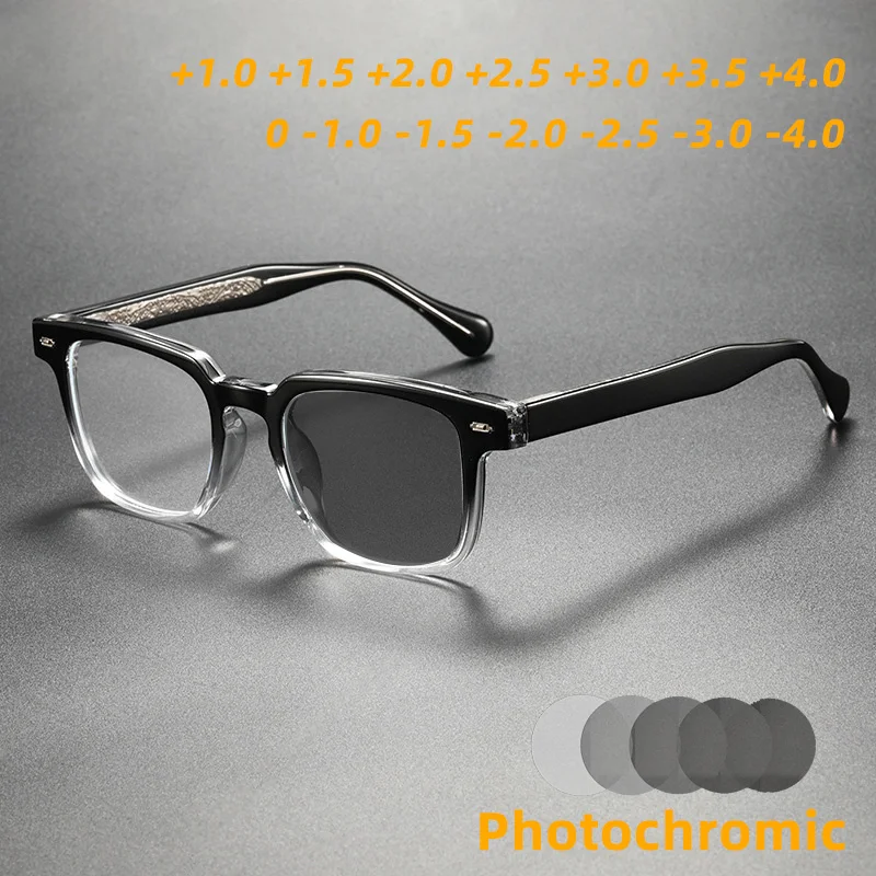 موضة مكافحة الضوء الأزرق نظارات للقراءة الرجال خفيفة للغاية حماية العين القراء نظارات النساء نظارات طبية مريحة -2