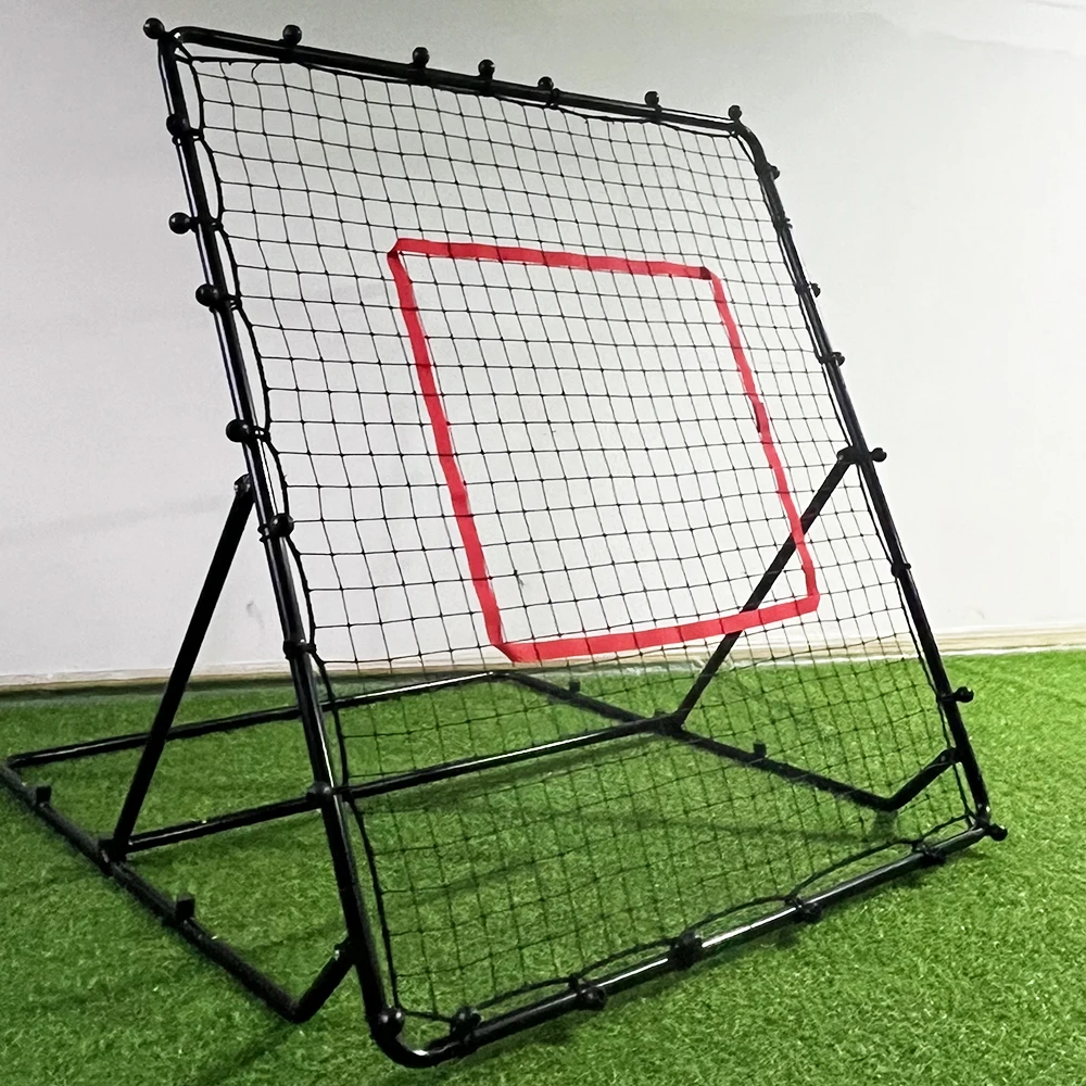 Jaring Pantul Baseball Softball 4*4.5FT Terbaru dengan 3 Sudut Jaring yang Dapat Disesuaikan, Gawang Sepak Bola 2025