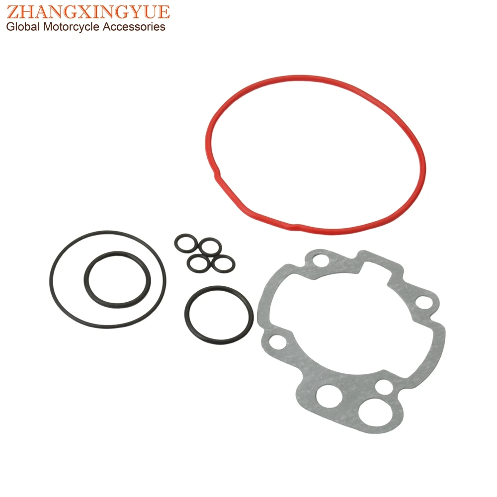 Motorcycle AM6 Cylinder Gasket Set For Yamaha DT50 TZR50 TZR DT 50cc AM4 AM5 2T Minarelli Engine