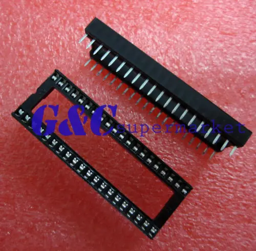 

50PCS 40-PIN 40PIN DIL DIP IC Socket PCB Mount Cnector NEW GOOD QUALITY