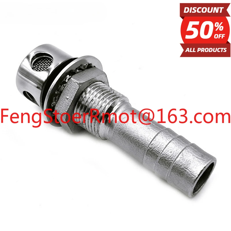 

316 stainless steel straight outlet hole ventilation port 16MM yacht hardware ventilation hole water tank fuel tank exhaust