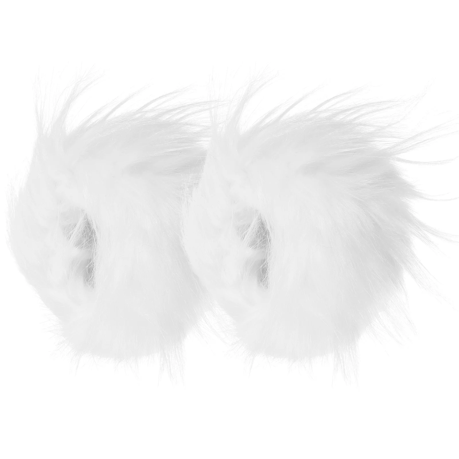 Fur Cuff Covers Winter Furry Wrist for Girls Cold Weather Accessories