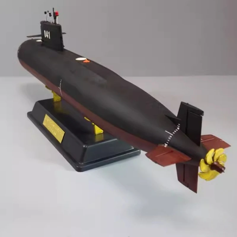 1/200 Marina China 041 submarino de ataque de clase Yuan 39cm modelo de barco terminado modelo de barco estático de plástico juguete barco colección regalo
