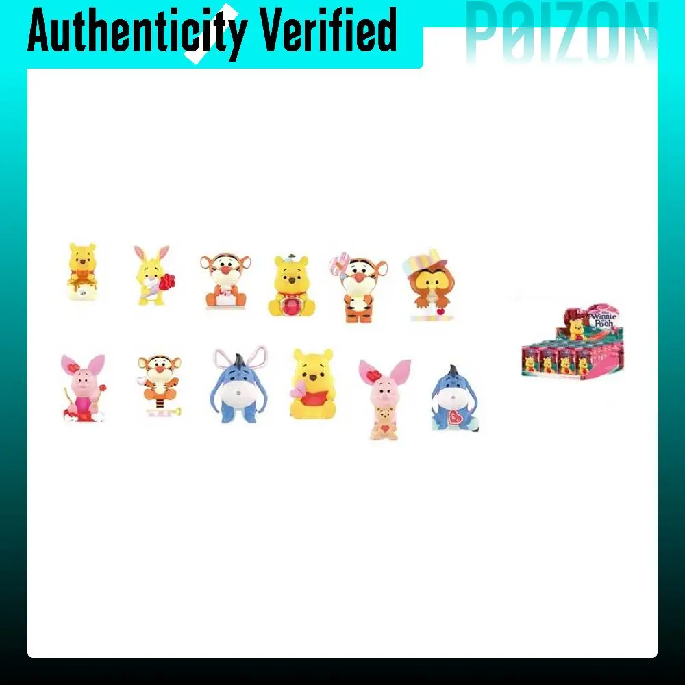POP MART Winnie The Pooh Sweet Collection Disney Mystery Boxes Single Mystery Box/Whole Box 12 Pcs 210400371