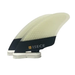 RISECE FCS 2 Keel Twin Fins Surfboard Honeycomb Keel Surfboard Fin Fiberglass Twin Fins 2PCS/SET