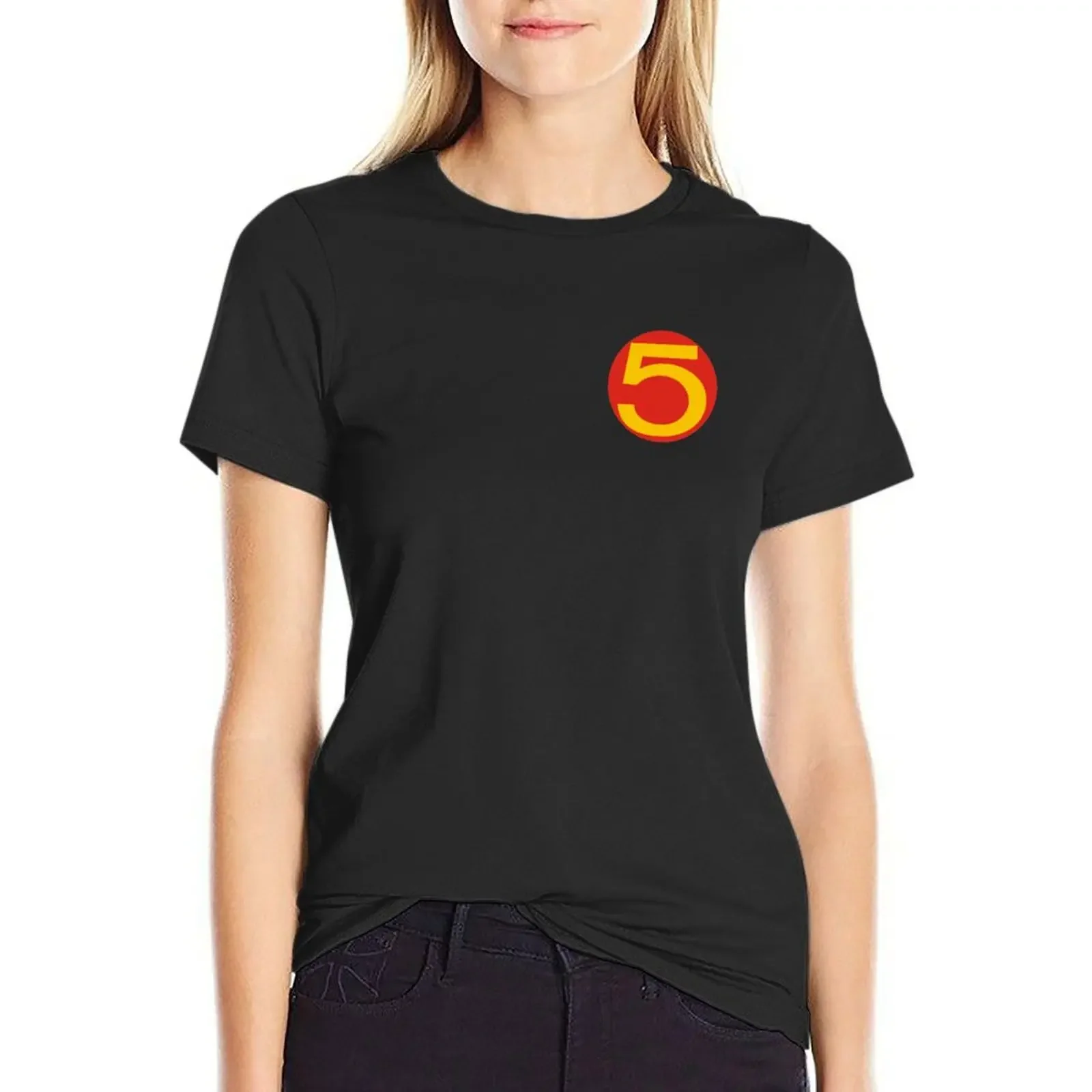 

Racer 5 T-Shirt funnys plain tees cute tops t-shirt dress for Women plus size