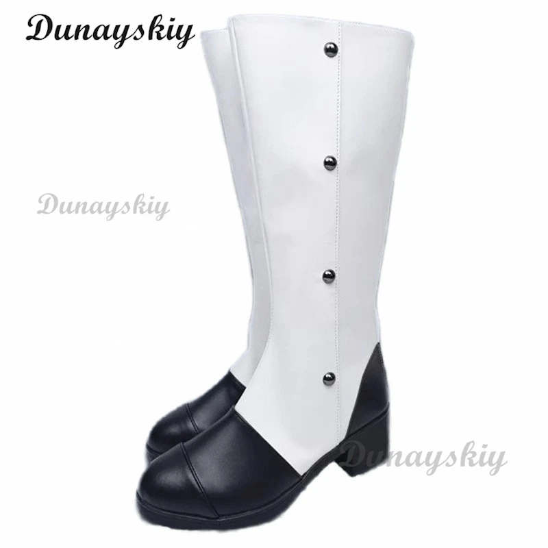 The Case Study of Vanitas Vanitas Anime Cosplay Shoes Boots Vanitas Cosplay Costume Full Set With Earrings Wig Halloween Props image 6