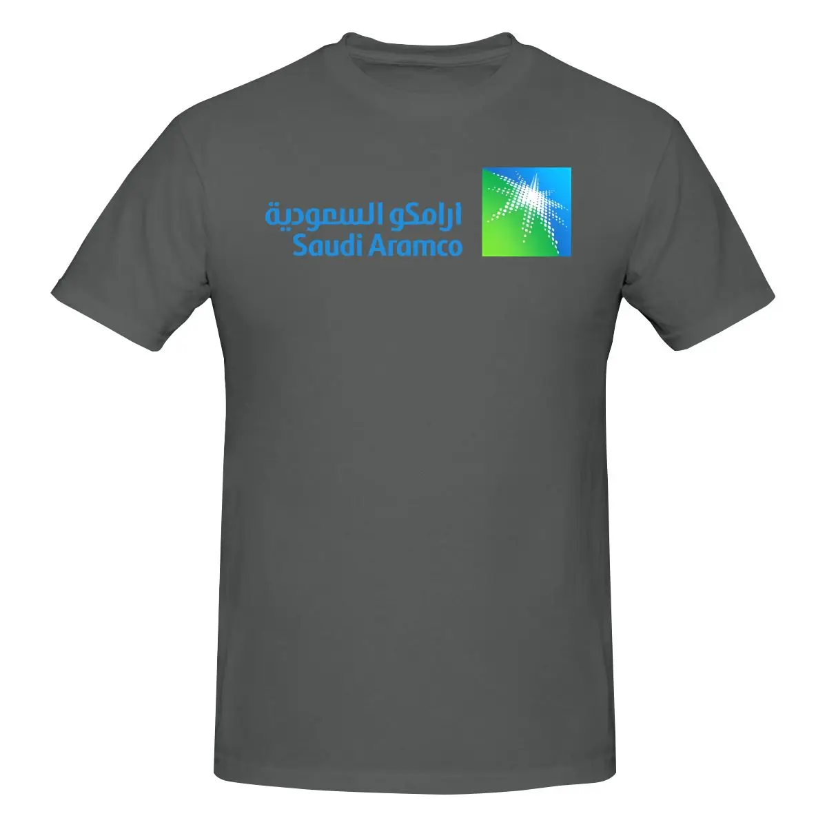 Funny Saudi Aramco Men's T-shirt Printed Tops are loose and slim fit Women's T-shirts