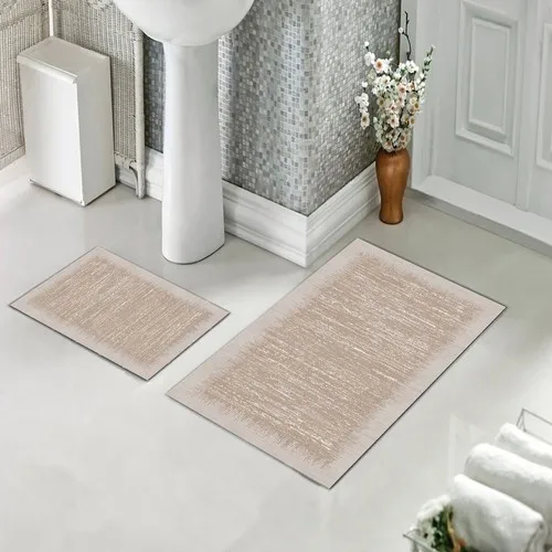 Halıforum Bath Mat Dual Toilet Seat Pad Non-Slip Bottom Bhs-185