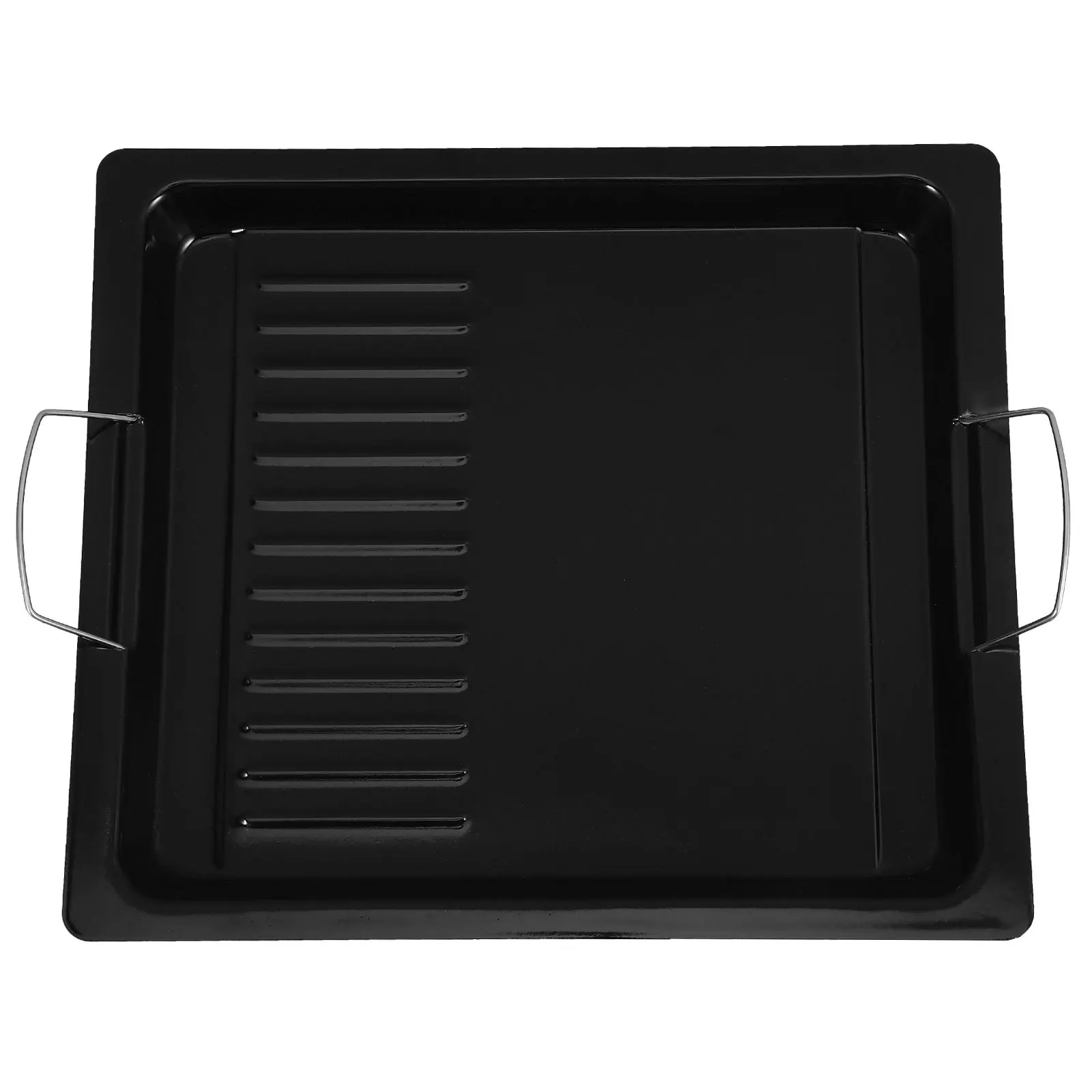 

1 шт. тарелка для барбекю с антипригарным покрытием, уличная сковорода-гриль, толстый ровный нагрев, противень для выпечки, инструмент для жарки, сковорода для барбекю