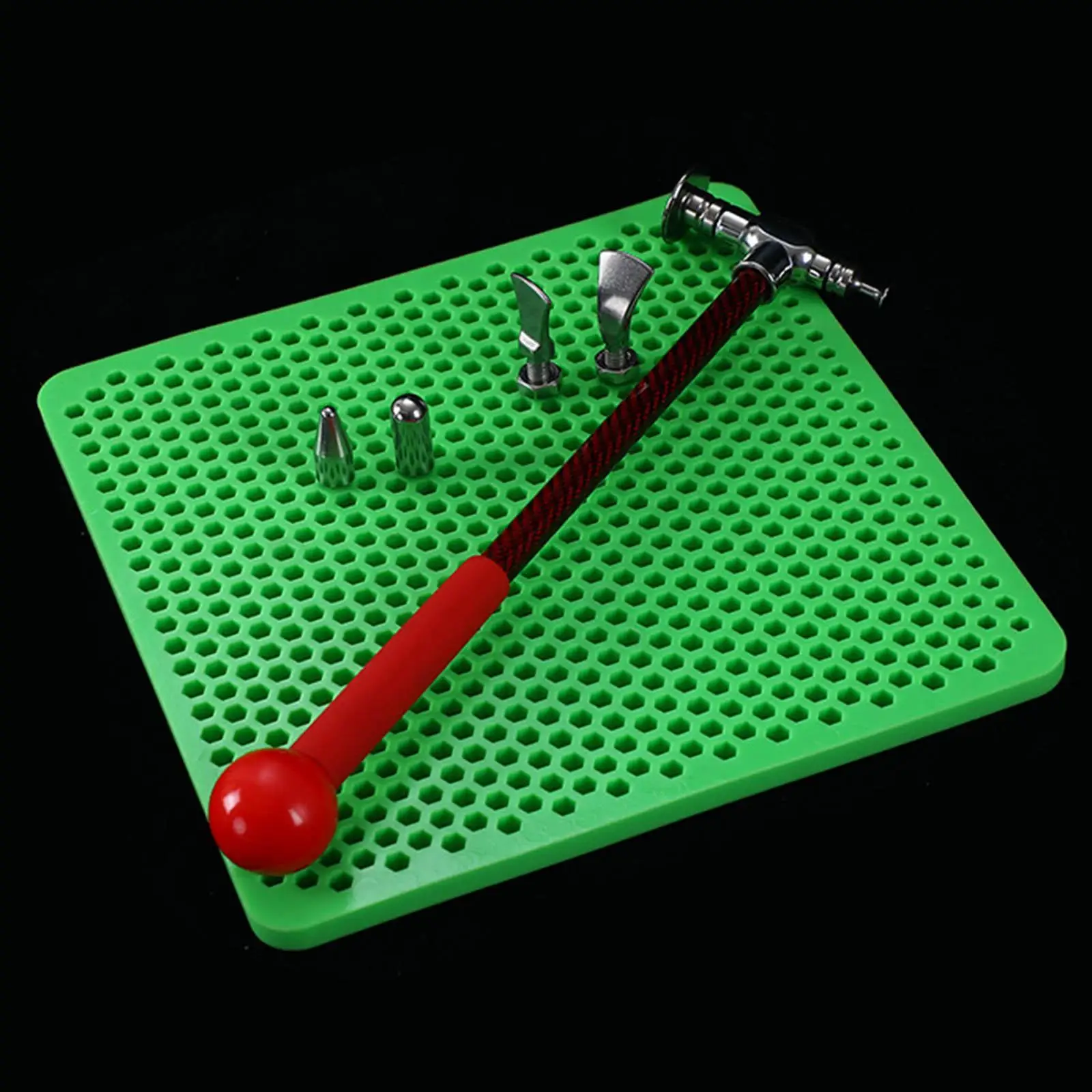 

M8 Thread Car Dent Removal Tool Organizer Board Silicone Tips Holder for Dent Repair Tools Car Garage Use