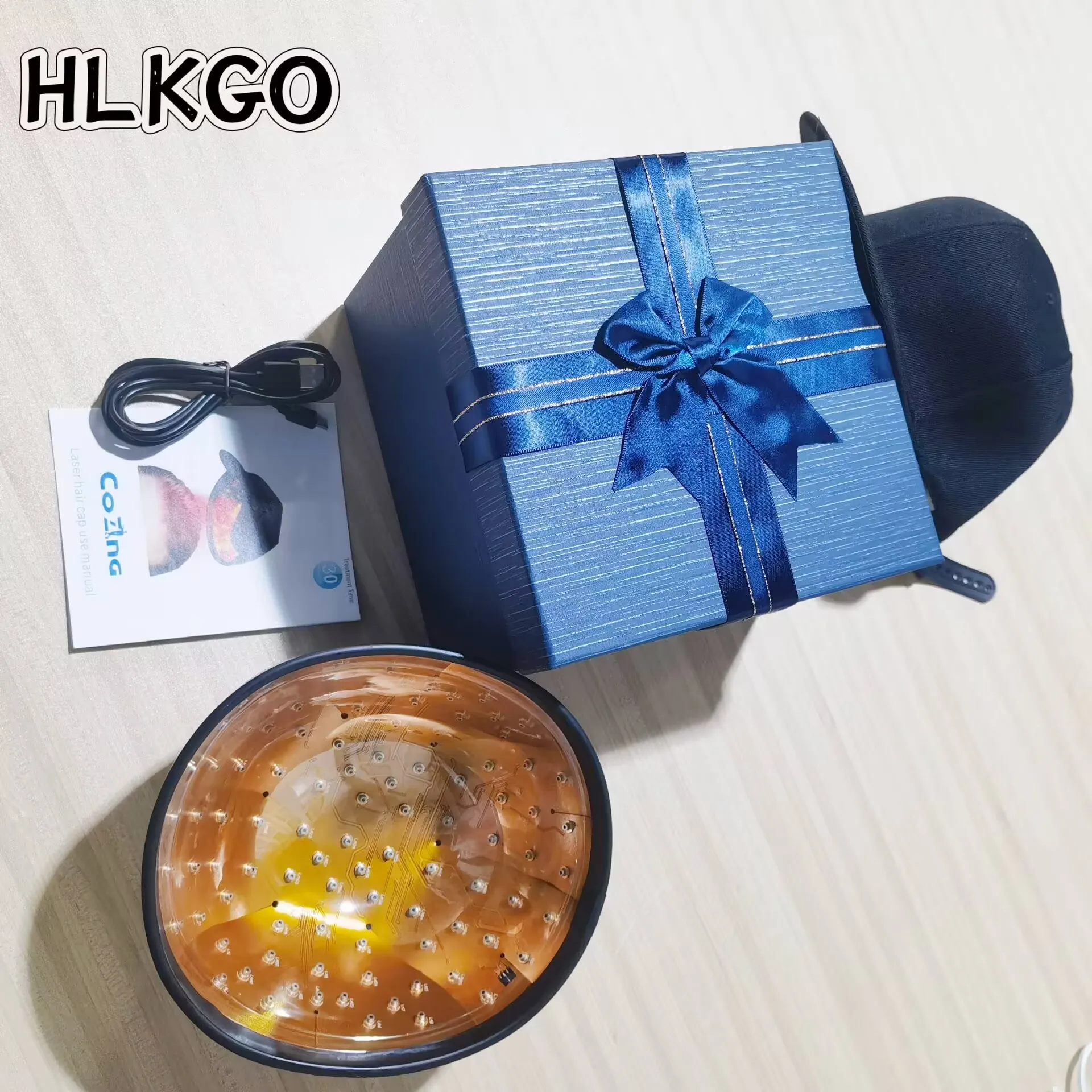 

Лазерная шапка для роста волос 96 лазеров, 650 нм, LLLT-терапия, устройство с сертификатом CE для густых волос и здоровья кожи головы