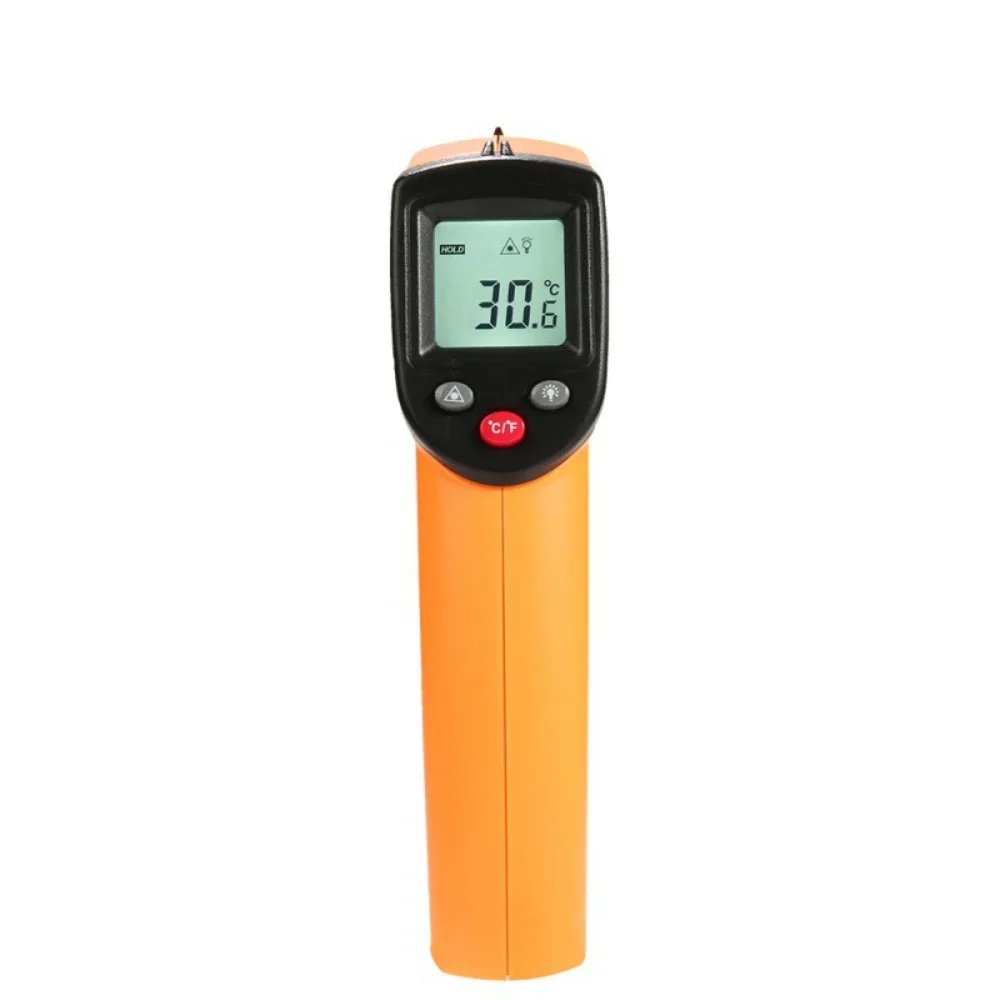 Handheld LCD Infrared Thermometer Convertible Units Accurate Non-contact Thermometer Professional Laser Positioning