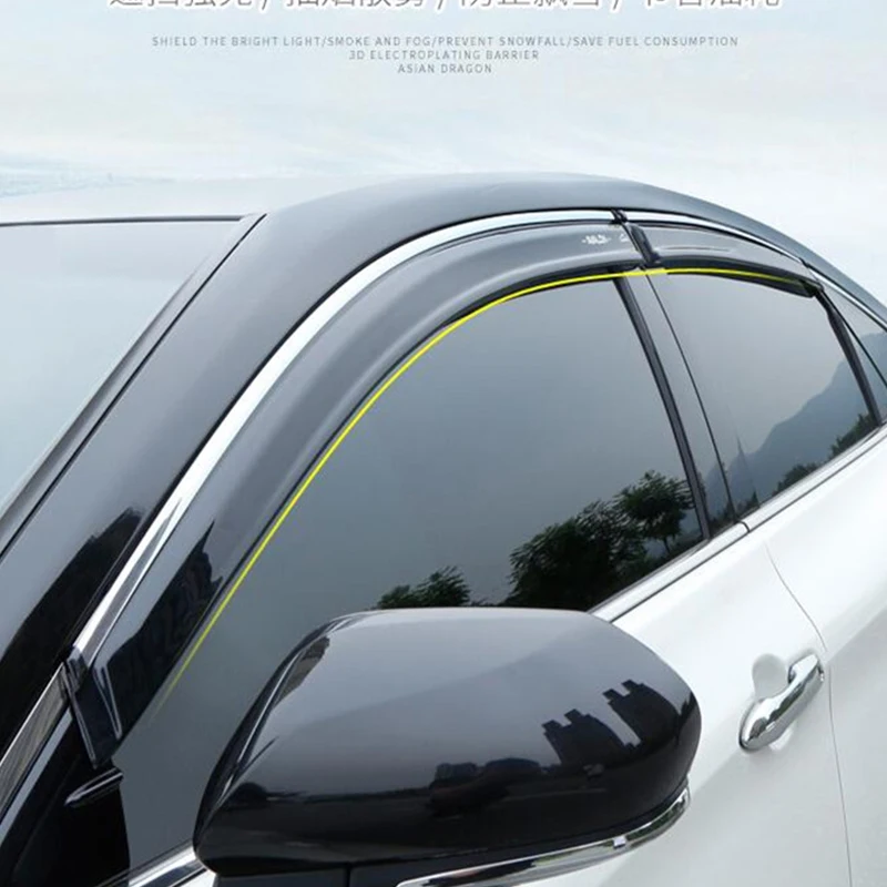 

Для Toyota Avalon 2019-2024 год автомобильный оконный козырек боковой водонепроницаемый щит внешние аксессуары комплект кузова