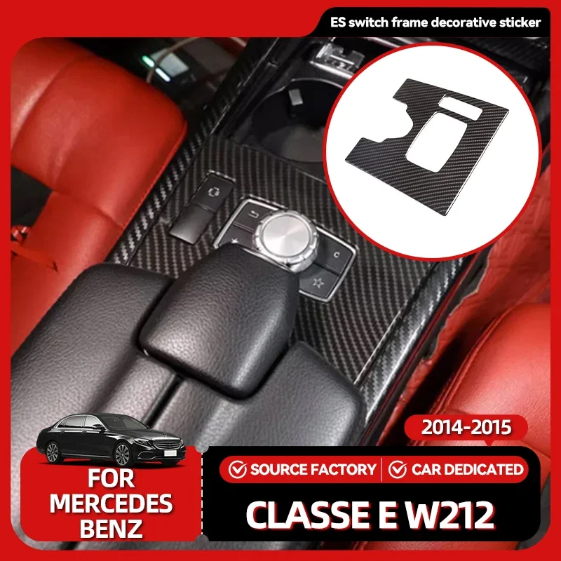 

Лидер продаж, молдинги для центрального управления автомобиля, кнопка режима управления, рамка, крышка, мультимедийный переключатель ES, наклейка на рамку для Mercedes Ben