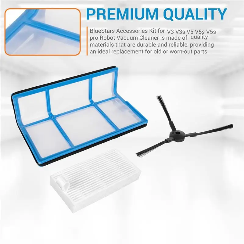 ABWZ-For ILIFE X5 V55 V50 Robotic Vacuum Robotic Vacuum Replacement Parts Sweeper Replacement Parts