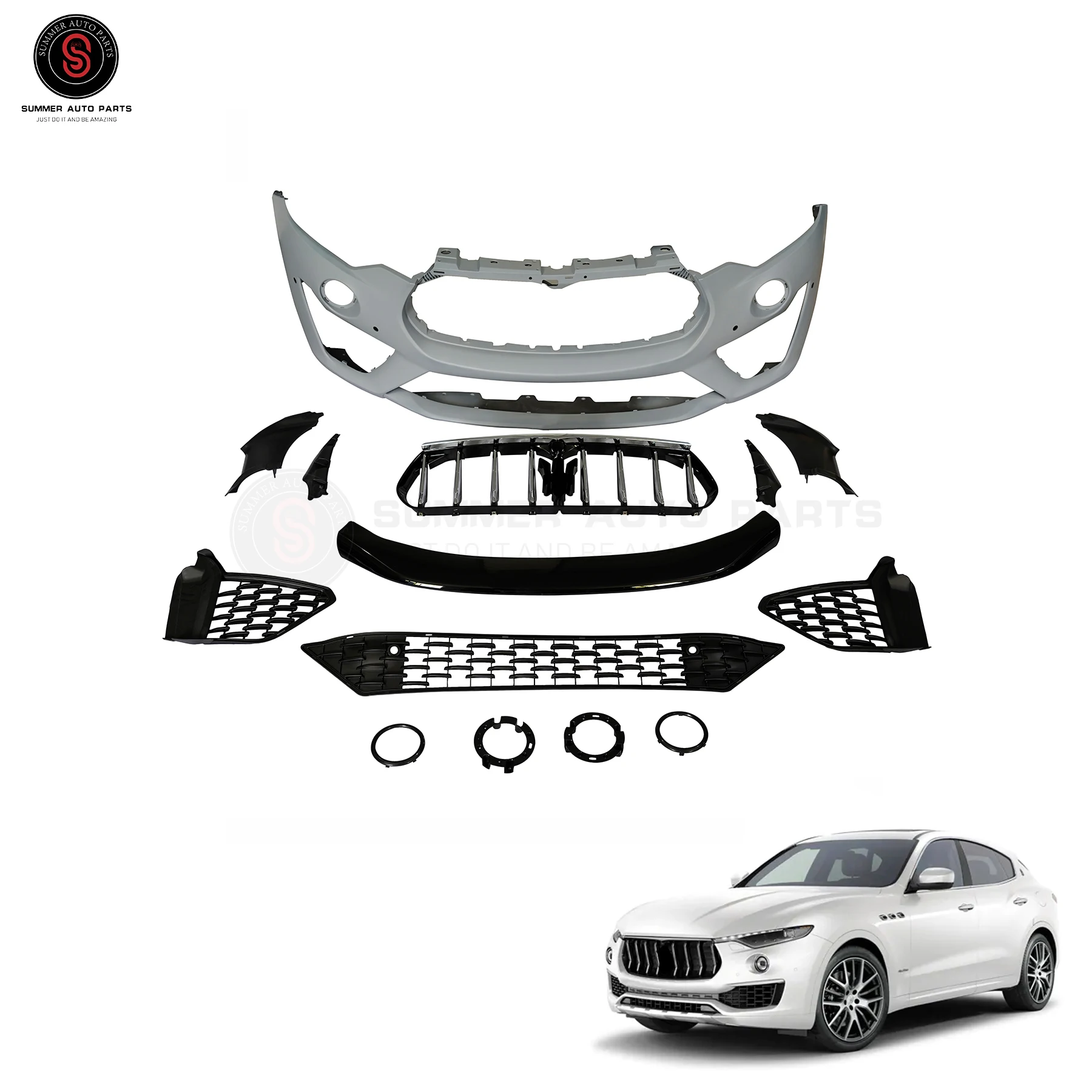 High Quality Car Auto Parts Accessories Bodykit Modena S Front Bumper Performance Body Kit for Maser Levante