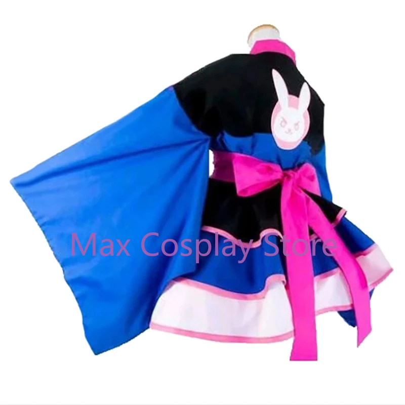 Max Cosplay D.VA Game OW Costume Magic Girl Cosplay Costume Women kimono Customized size