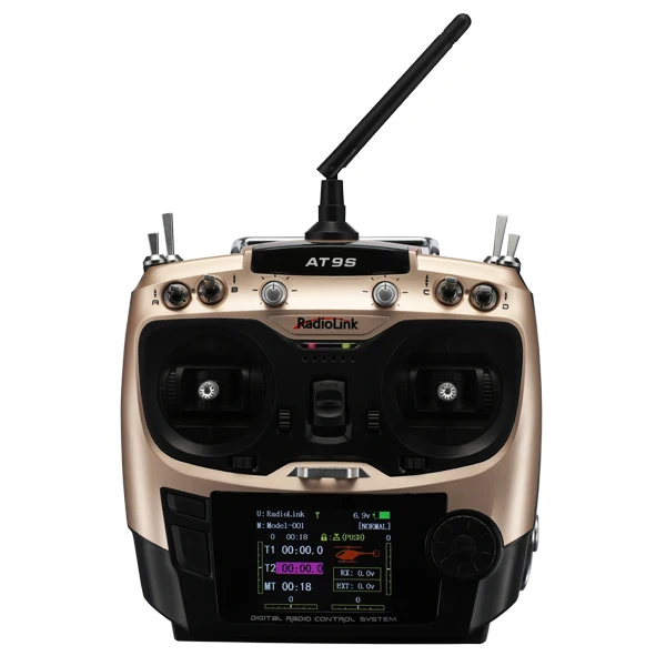 Radiolink AT9S 9CH full function radio remote control Transmitter w/R9DS receiver DSSS FHSS spread specturm support SBUS PPM PWM